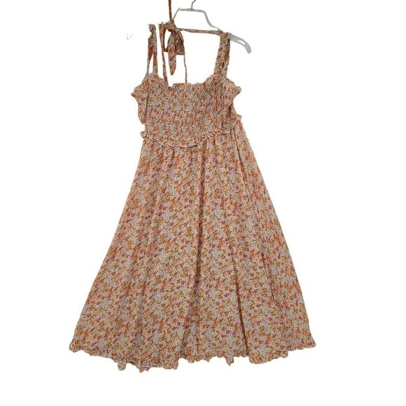 MVN The Label NWT Women's Sleeveless Maxi Dress Orange Size 8 - Picture 1 of 11